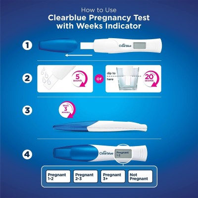 Clearblue Pregnancy Test Ultra Early Triple-Check & Date Combo Pack