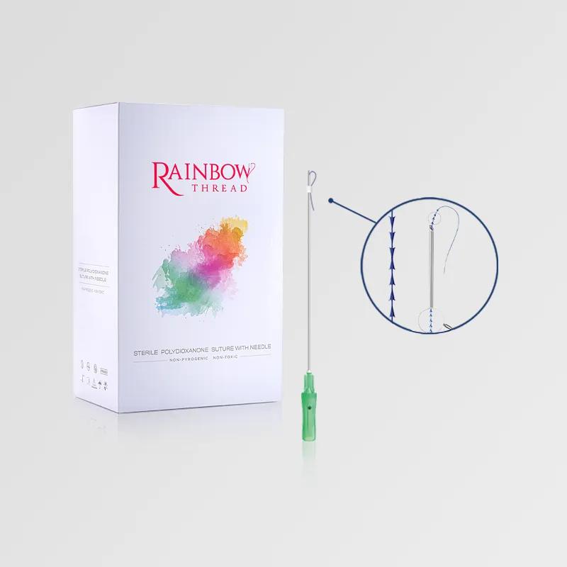 Rainbow Thread Heart Lift. COG 19G/100/185 (100 threads (5 Pouches x 20 pcs))