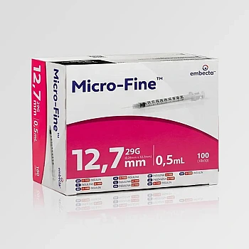 BD Micro-Fine+ Penkanyle 0,5ml 29G (1 box x 100 pcs)