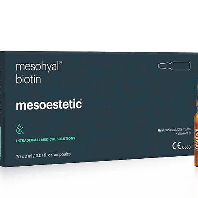 Mesoestetic Mesohyal Biotin 2ml (20 ampoules x 2ml)
