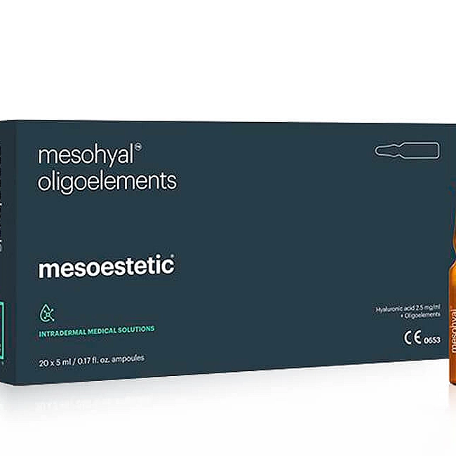 Mesoestetic Mesohyal Oligoelements 5ml (20 ampoules x 5ml)