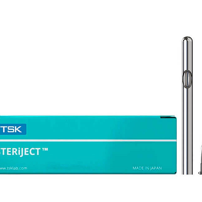 TSK CSH Cannula 22G x 38mm - CSH-22038-025 (25 x cannulas)
