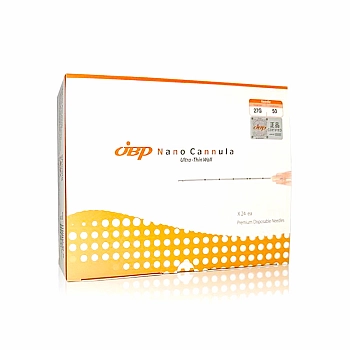 JBP Nano Cannula 27G x 50mm (24 pieces)