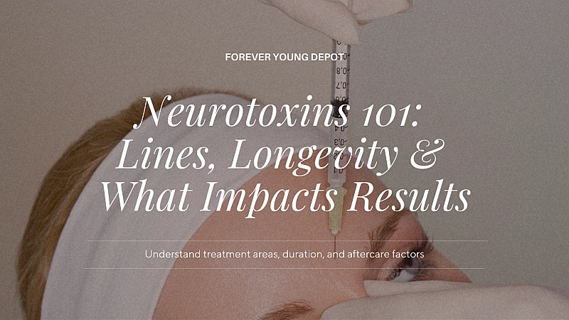 Neurotoxins 101: Lines, Longevity & What Impacts Results