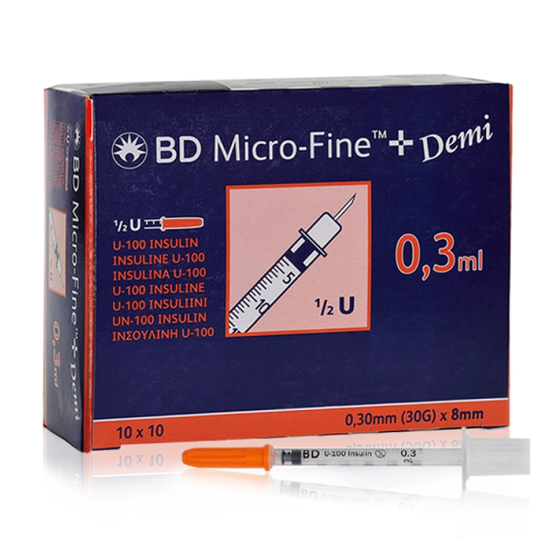 BD Micro-Fine+ Penkanyle 0,3ml 30G (1 box x 100 pcs)