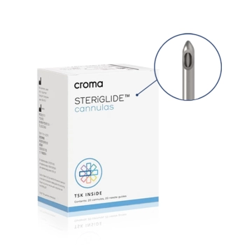 Croma TSK Steriglide Cannula 27G x 38mm - SGC-27038-C020 (20 x kits)