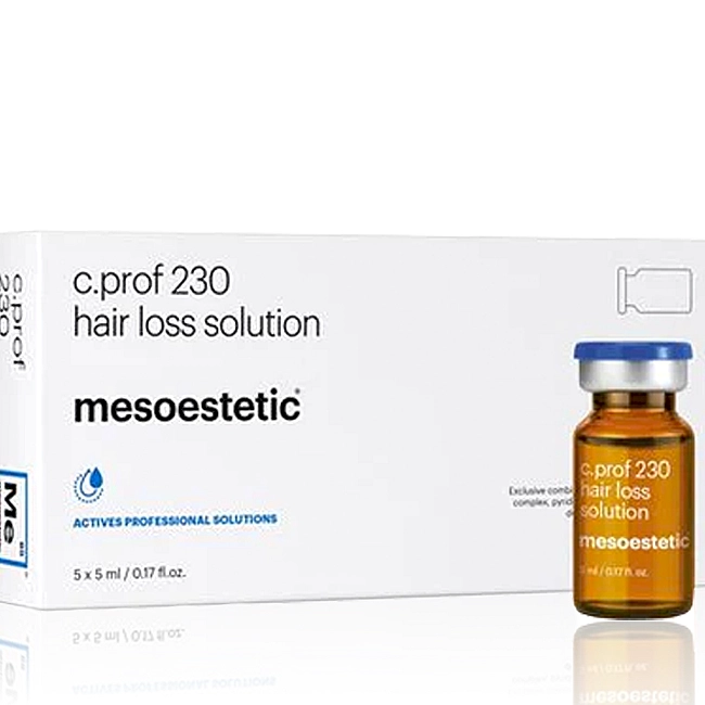 Mesoestetic c.prof 230 Hair Loss Solution 5ml (5 vials x 5ml) Mesoestetic c.prof 230 Hair Loss Solution 5ml (5 vials x 5ml)