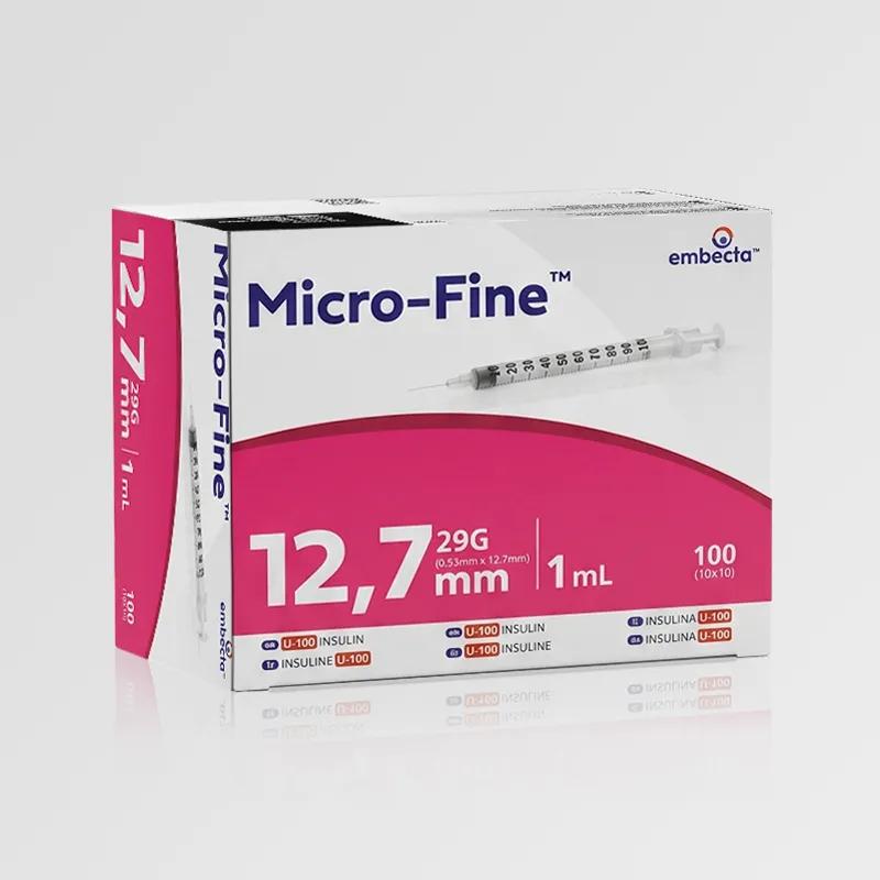 BD Micro-Fine+ Penkanyle 1ml 29G (1 box x 100 pcs)