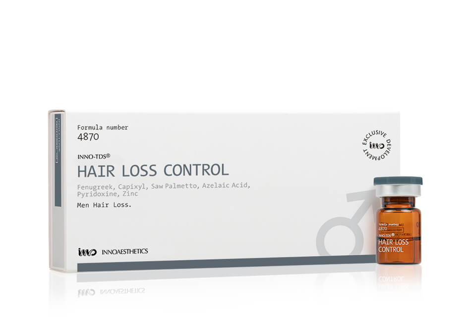 Inno-TDS Hair Loss Control (Men) 2,5ml (4 vials x 2,5ml) Inno-TDS Hair Loss Control (Men) 2,5ml (4 vials x 2,5ml)