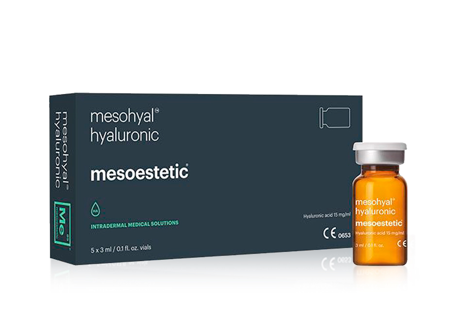 Mesoestetic Mesohyal Hyaluronic 3ml (5 vials x 3ml) Mesoestetic Mesohyal Hyaluronic 3ml (5 vials x 3ml)