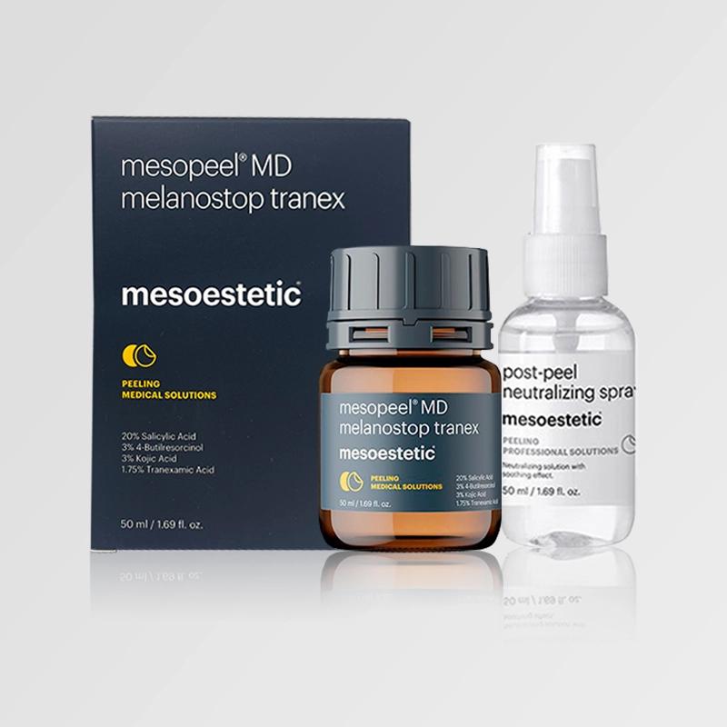 Mesoestetic Mesopeel MD Melanostop Tranex 50ml (1 bottle x 50ml + 1 spray x 50ml)