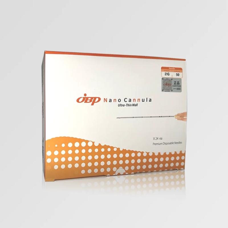 JBP Nano Cannula 21G x 50mm (24 pieces) JBP Nano Cannula 21G x 50mm (24 pieces)