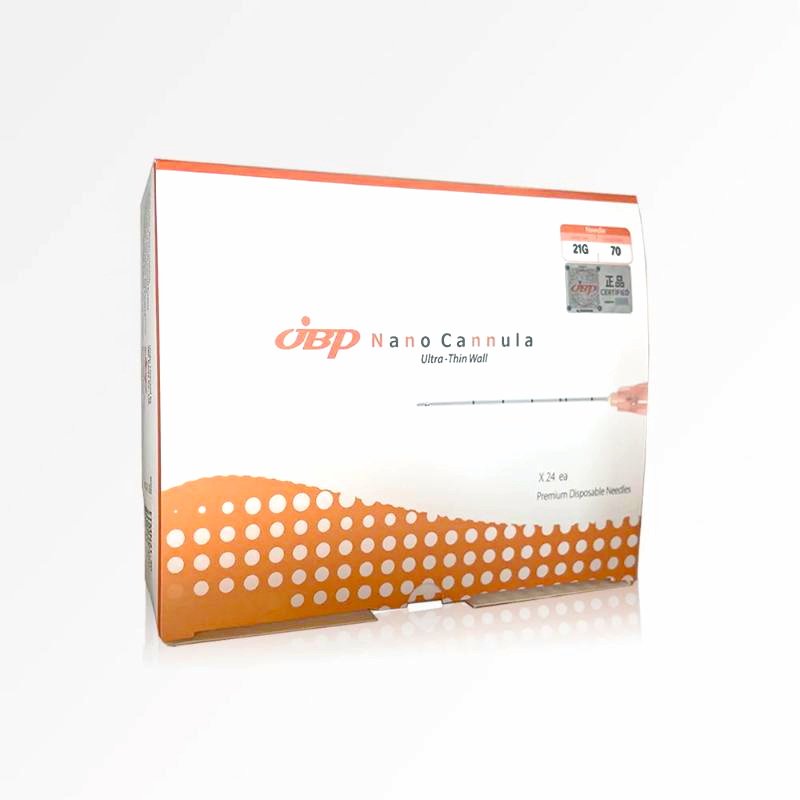JBP Nano Cannula 21G x 70mm (24 pieces) JBP Nano Cannula 21G x 70mm (24 pieces)
