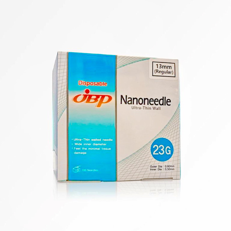 JBP Nanoneedle 23G x 13mm (100 pieces) JBP Nanoneedle 23G x 13mm (100 pieces)