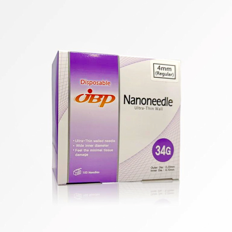 JBP Nanoneedle 34G x 4mm (100 pieces) JBP Nanoneedle 34G x 4mm (100 pieces)