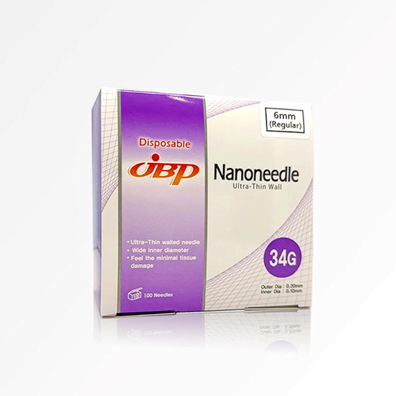 JBP Nanoneedle 34G x 6mm (100 pieces) JBP Nanoneedle 34G x 6mm (100 pieces)
