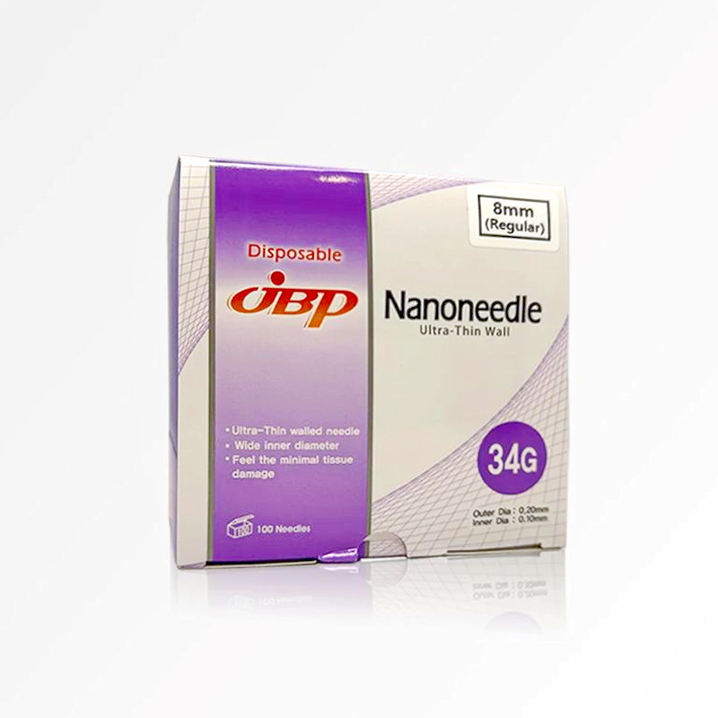 JBP Nanoneedle 34G x 8mm (100 pieces) JBP Nanoneedle 34G x 8mm (100 pieces)